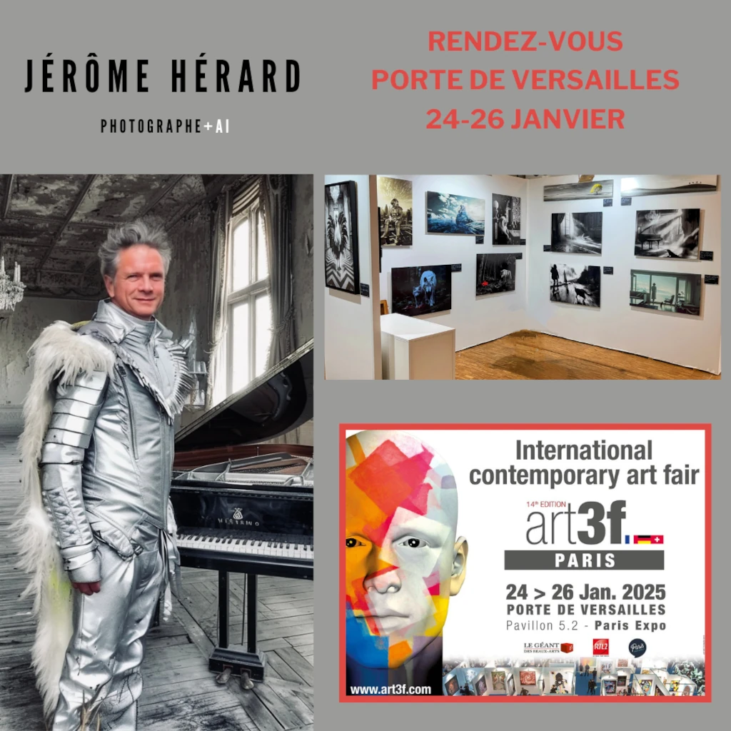 Annonce salon Art3f janvier 2025